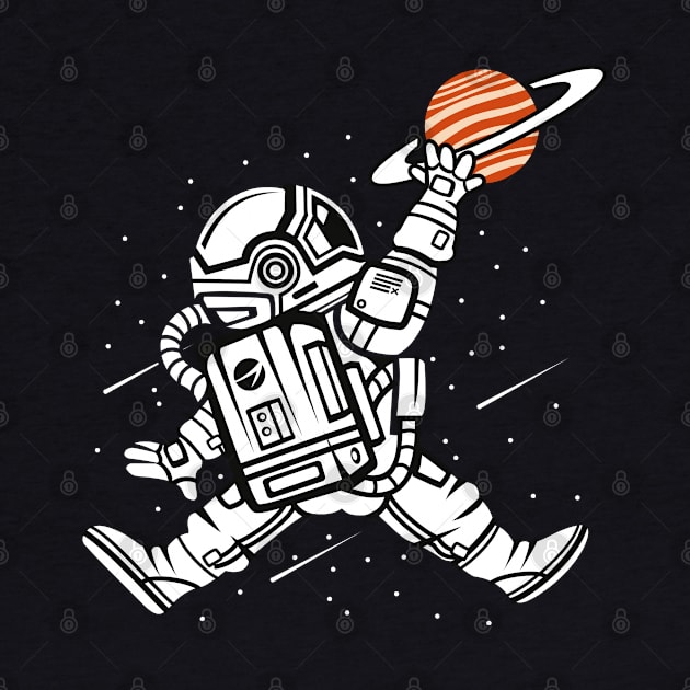 Spaceman Slam dunk by madeinchorley